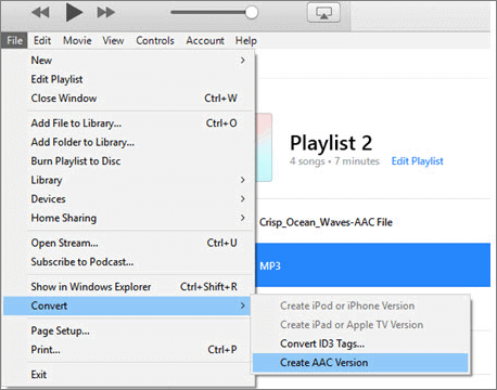 Converteer MP3 naar AAC op Mac