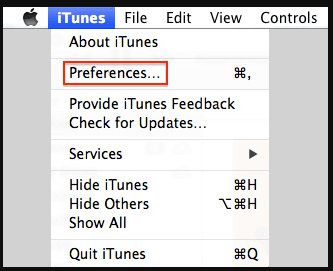 itunes start itunes