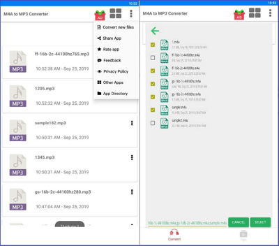 M4A naar MP3-converter