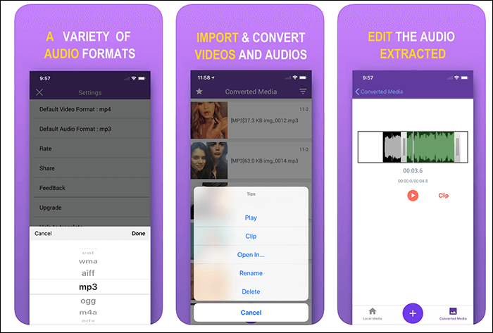 mp3-converter voor iphone en ipad