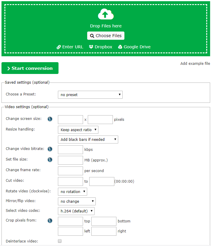 online-converteren: flac online naar mp3 converteren