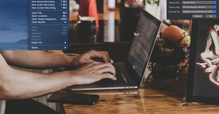 muziek opslaan op quicktime als mp3