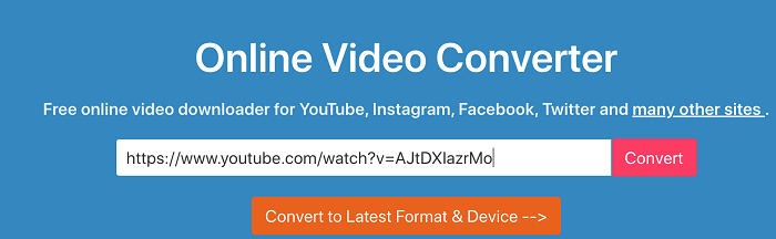Converteer YouTube naar WAV online - 1
