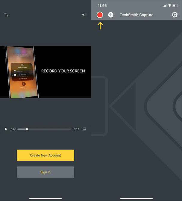 techsmith capture - software voor het vastleggen en bewerken van schermen voor Android