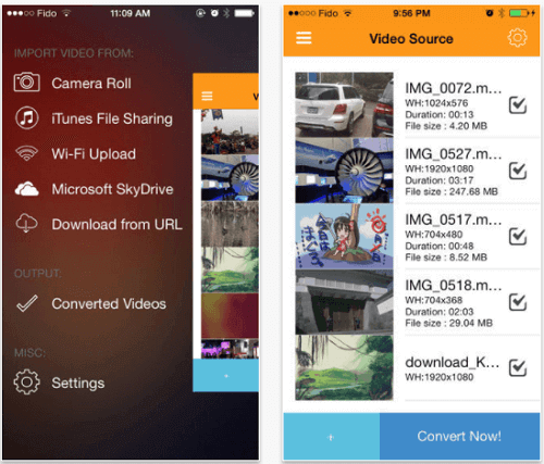 Video-omzetter iPhone