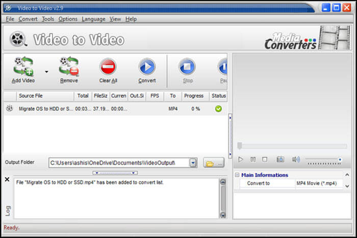Video naar video HD-converter