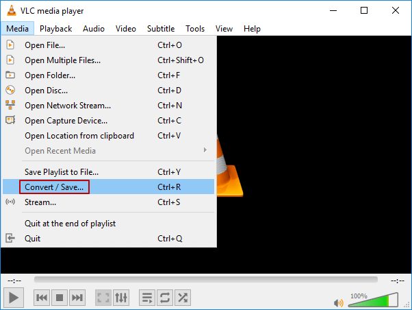 VLC Media Player openen