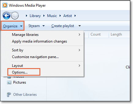 Verplaatsen naar RIP Muziek