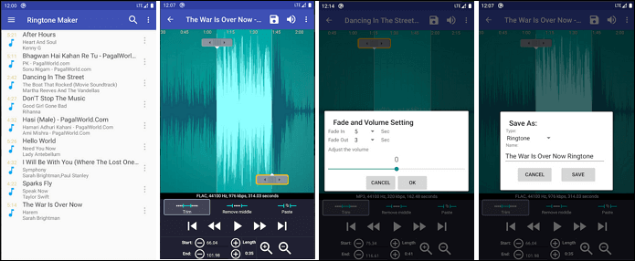 youtube naar beltoon android
