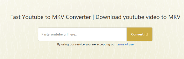Converteer YouTube naar MKV met Ytbto