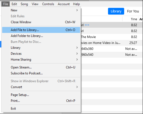 Bestanden toevoegen aan iTunes