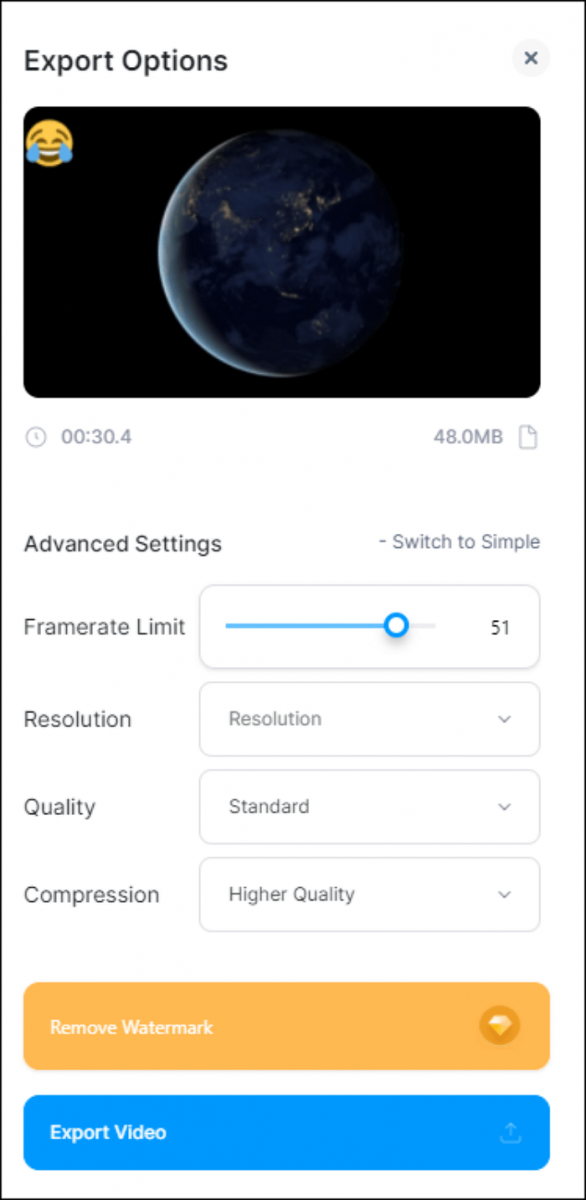 Online FPS-converter - Veed