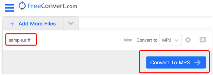 freeconvert aiff naar mp3