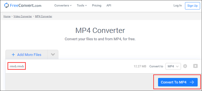 rmvb gratis converteren naar mp4