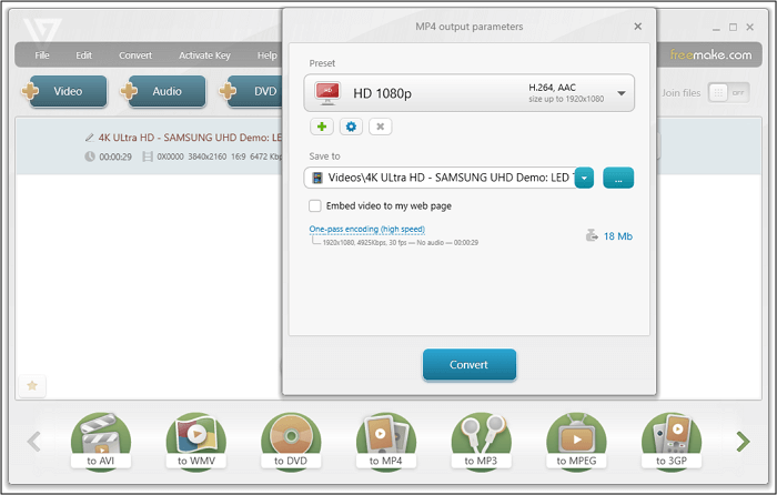 Freemake 4k-videoconvertor