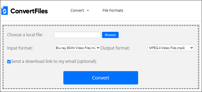 converteer m2ts naar mp4