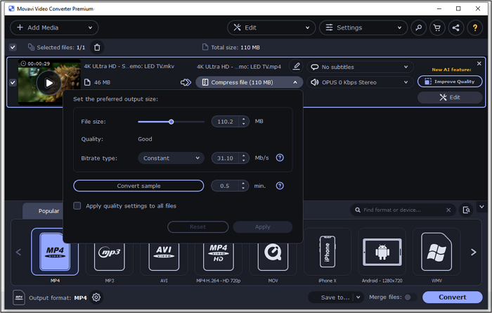 movavi video-omzetter