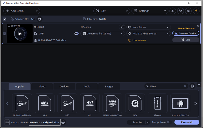 Movavi Video Converter