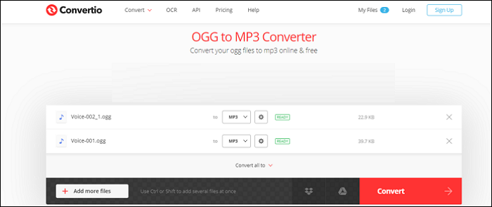 ogg naar mp3
