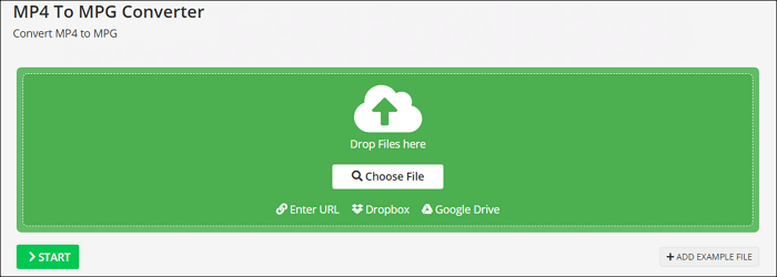 online converteer mp4 naar mpg