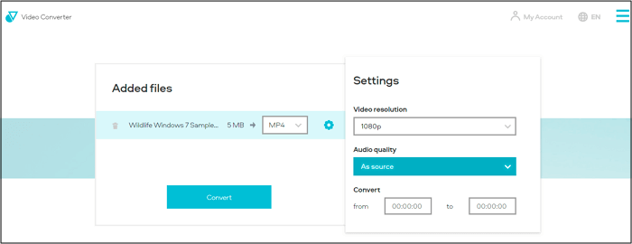 Video-omzetter online