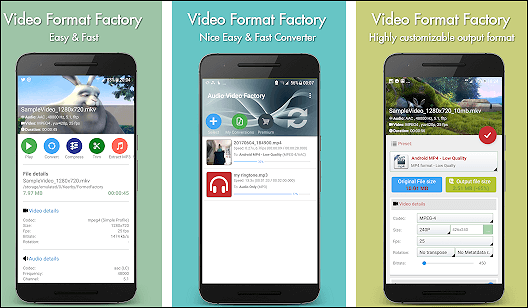 videoformaat fabrieksconverter