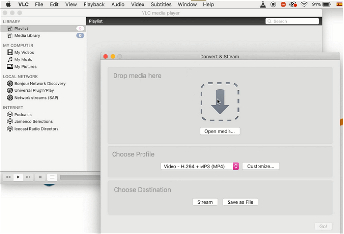 vlc youtube naar flac