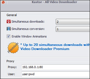 youtube naar flv kastor