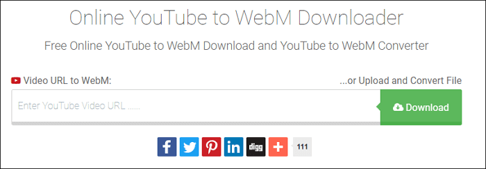 youtube naar webm online converter