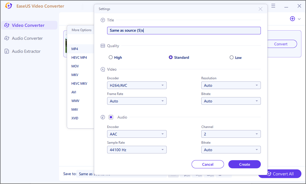 2022 Top 6 Open Source Video Converter voor Win & Mac EaseUS