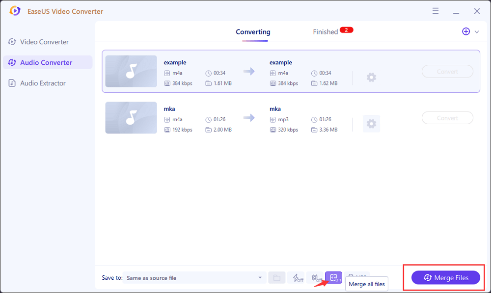 m4a-bestanden samenvoegen