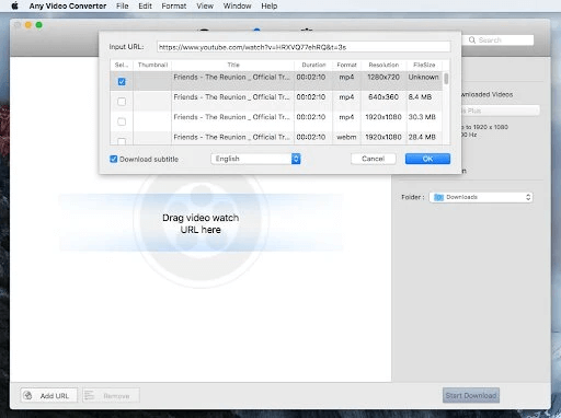 Elke video-omzetter voor Mac gratis