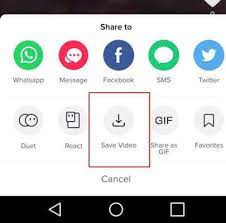 Download TikTok-video's van de app na een ban