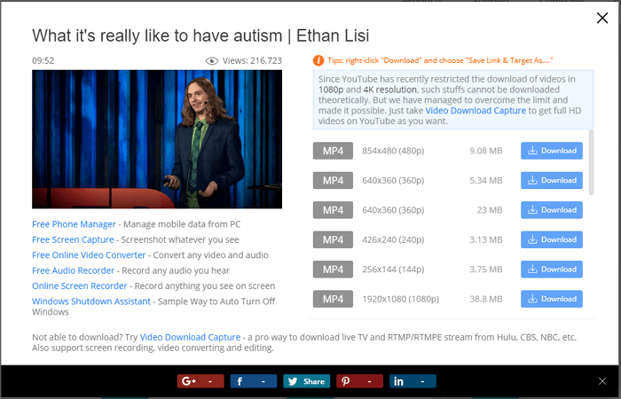 Hoe TED-talks te downloaden met online TED-downloader