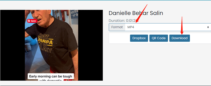 Sla TikTok-video's op met SaveTT.cc