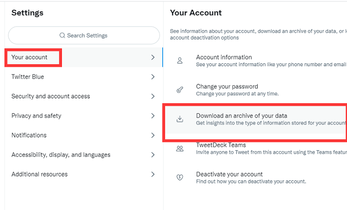 Download je Twitter Space-opnames