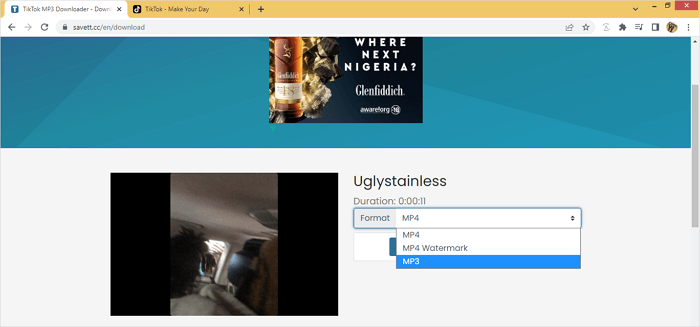 Hoe TikTok-video's online naar MP3 te converteren