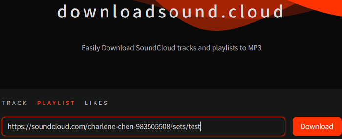 Online SoundCloud-afspeellijstdownloader - 1