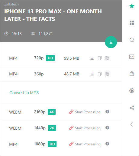 Hoe YouTube naar WebM te converteren via een browser