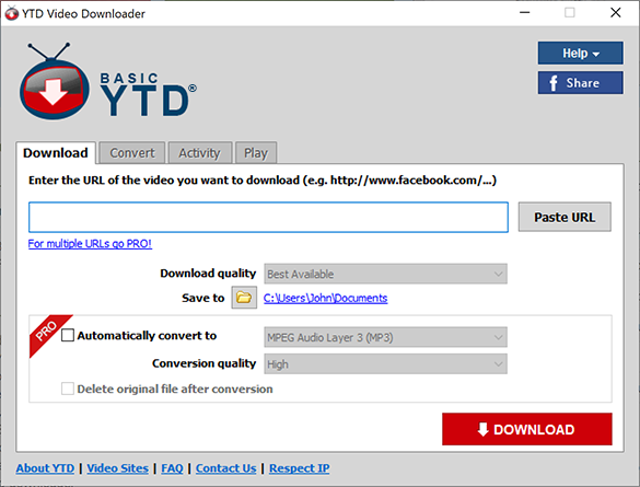 YTB-video-downloader voor mac