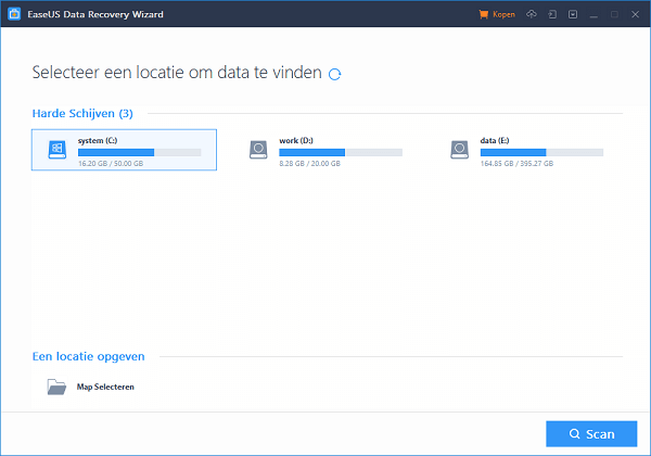 Hoe Herstel Je Verwijderde Bestanden Folders Van Harde Schijf - Easeus